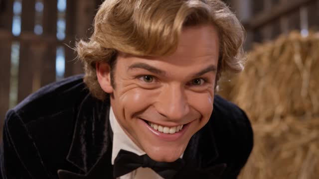 The smug grin